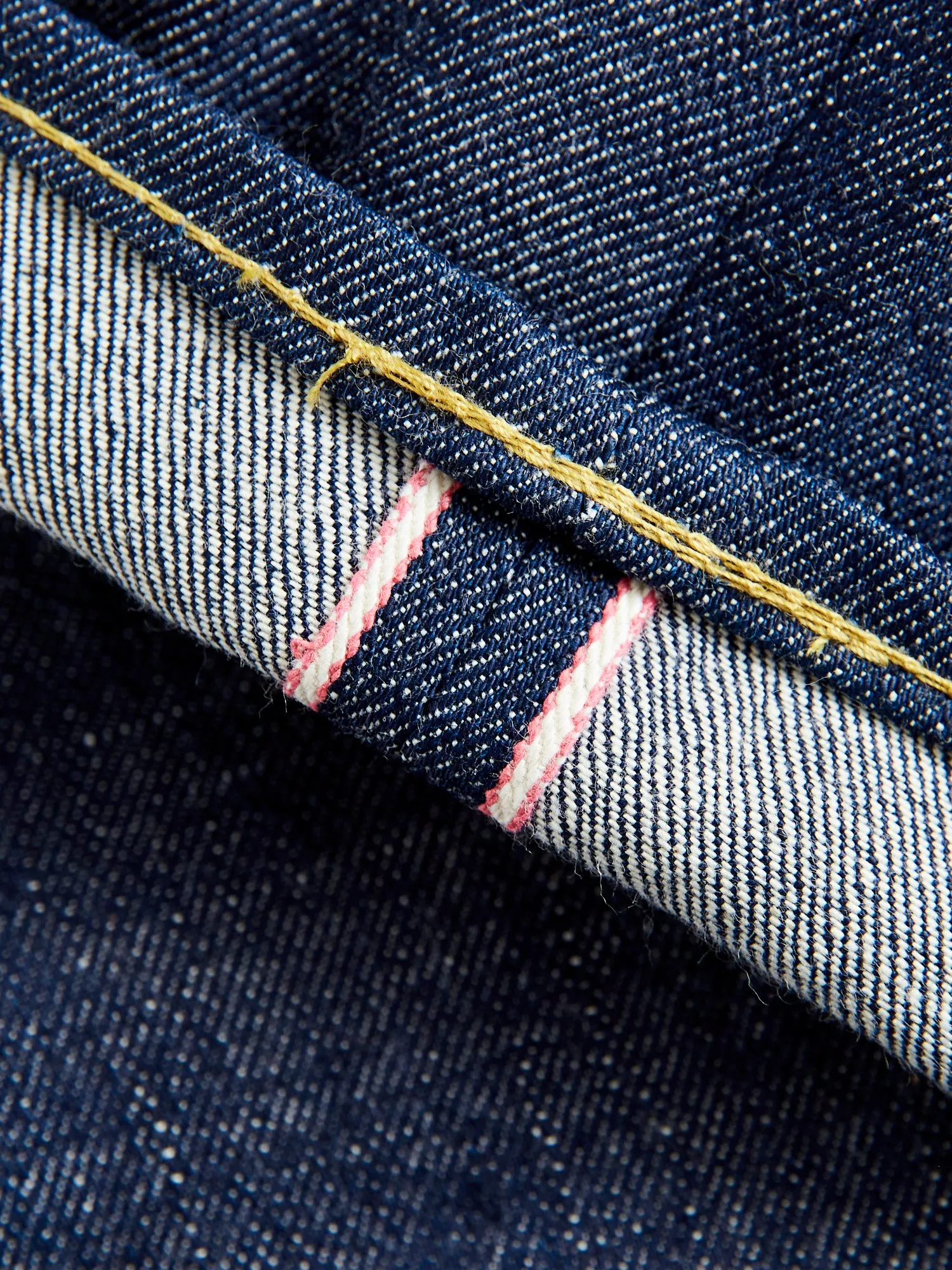 0605-40 "Legacy Blue" 14.7oz Selvedge Denim - Natural Tapered Fit