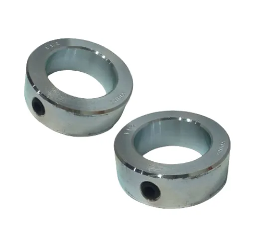 1 9/16" Solid Shaft Collar Zinc with Set Screw