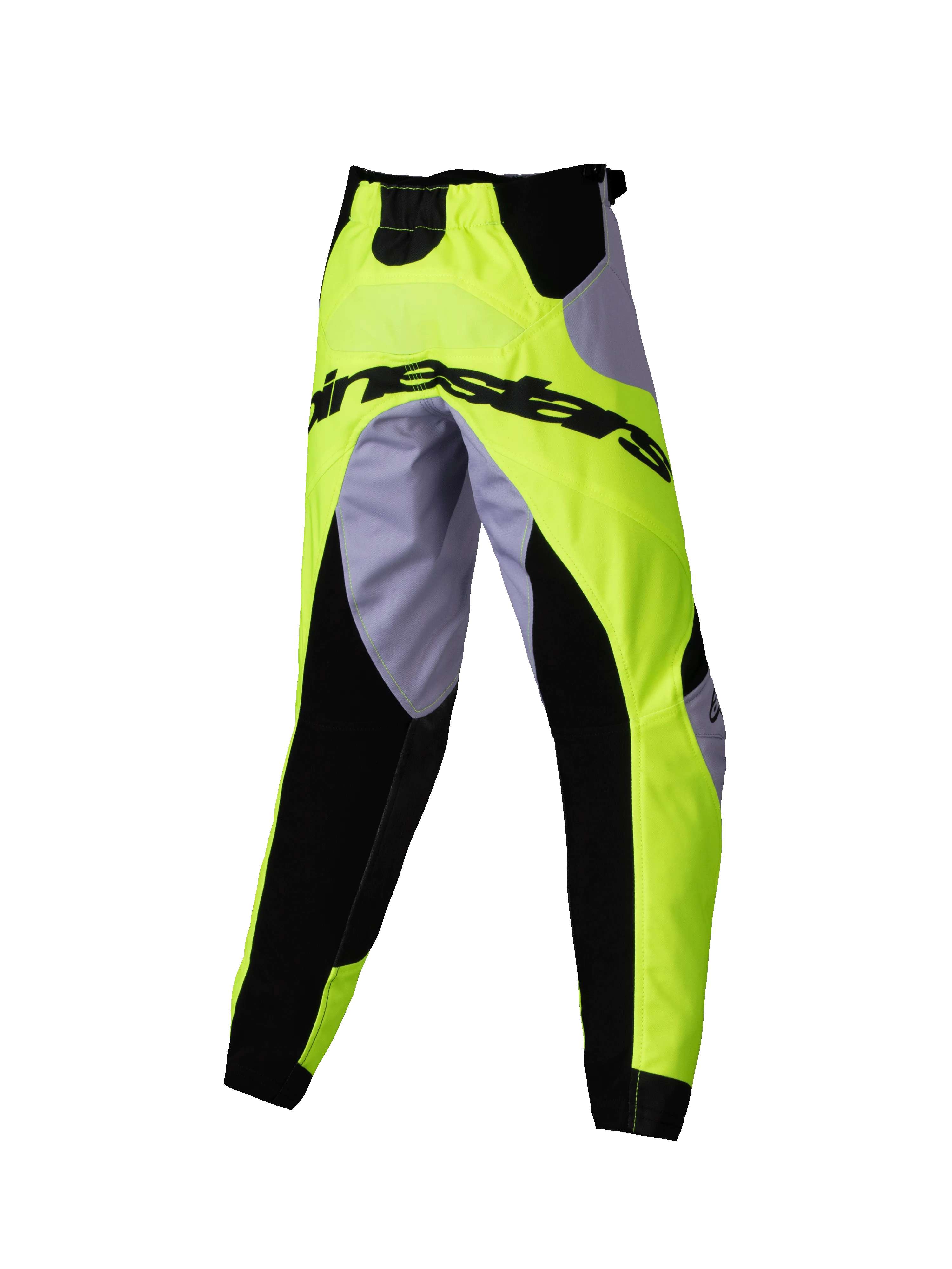 2025 Alpinestars Kids Racer Pants Grey Yellow
