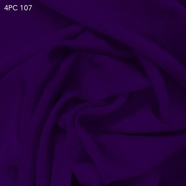 4 Ply Silk Crepe - Royal Purple