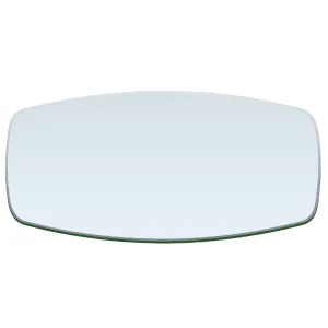 42" x 72" Boat Shape Glass Table Tops