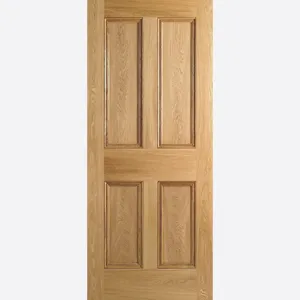 4P Un-finished Oak Door Set