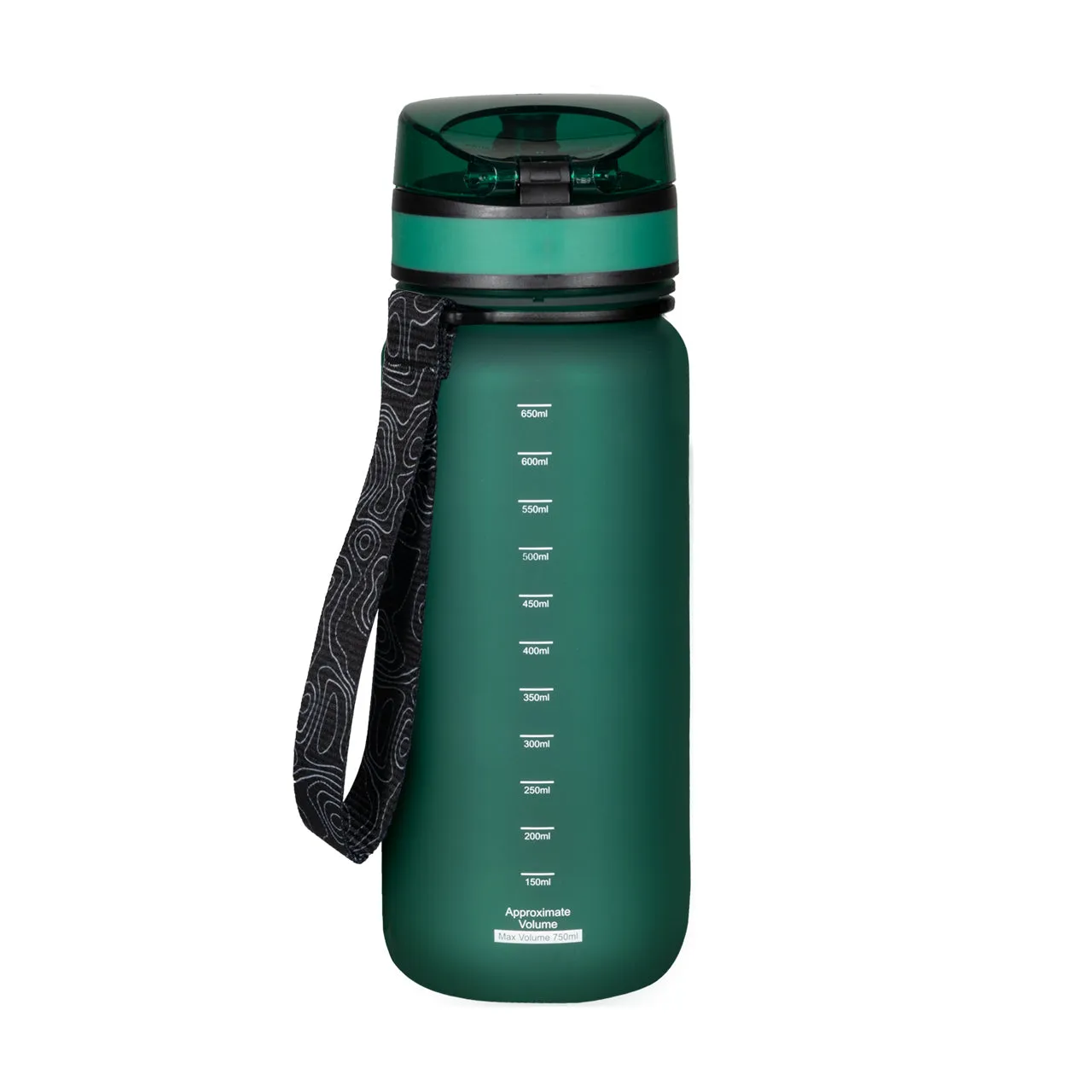 Alpinus Tritan travel bottle Trysil 650ml Green