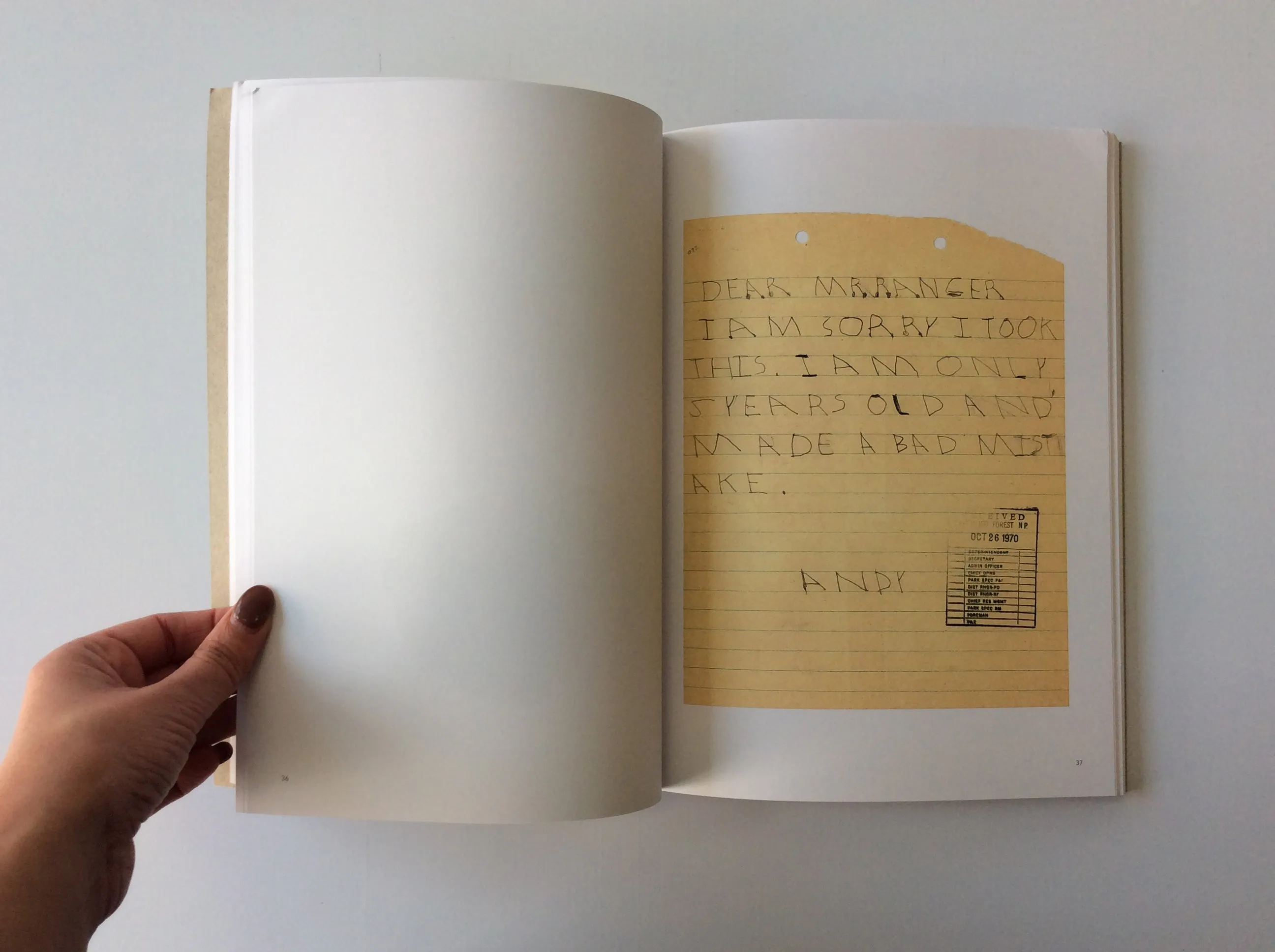 Bad Luck, Hot Rocks: Conscience Letters and Photographs from the Petrified Forest