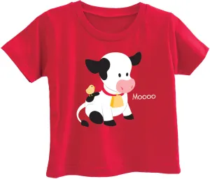 barnyard cow t-shirt | (4t) Case of 3