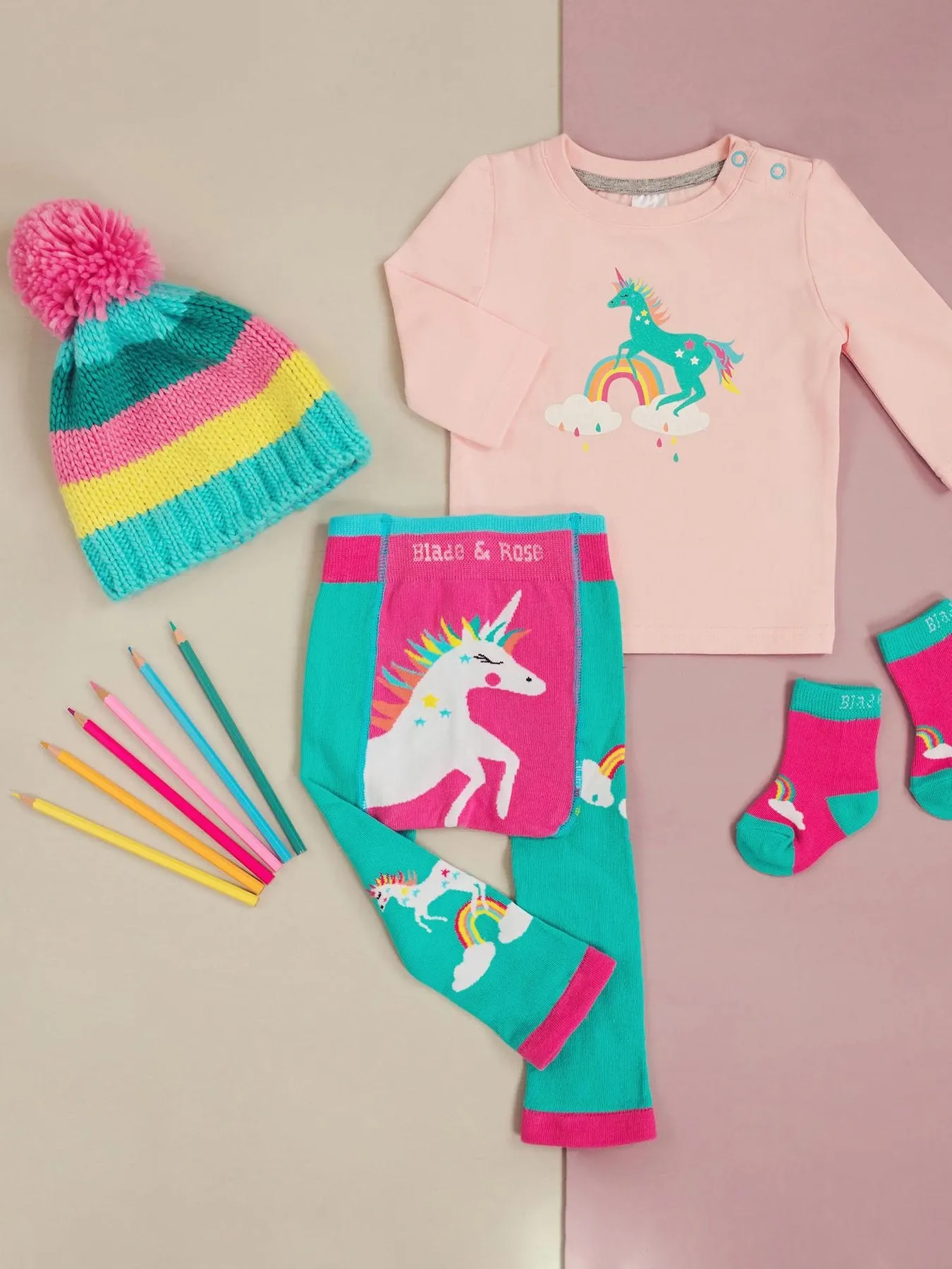 Blade and Rose Sparkly Unicorn Top