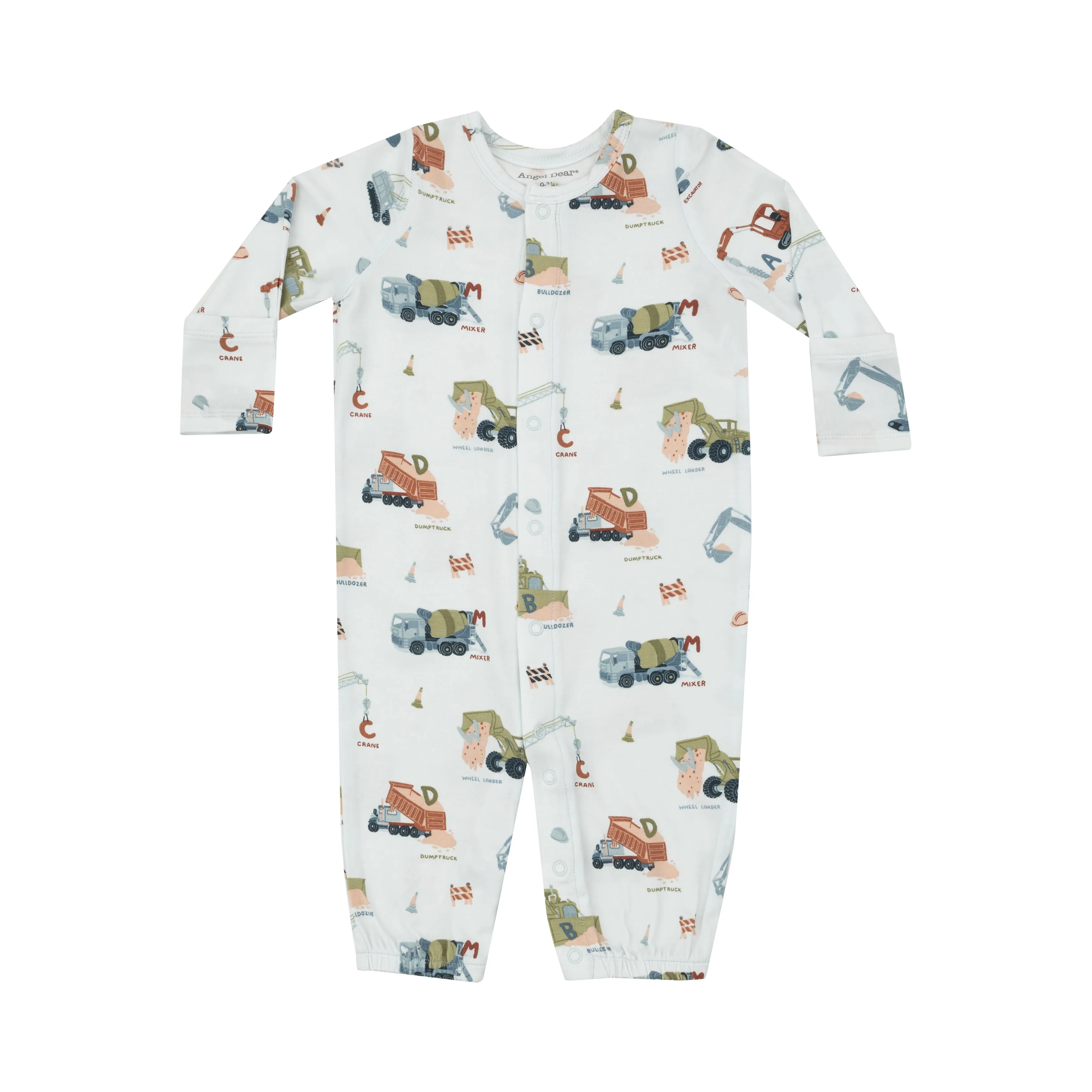 Construction Alphabet Convertible Gown