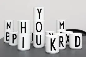 DESIGN LETTERS Melamine Cups
