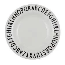 DESIGN LETTERS Melamine Deep Plate