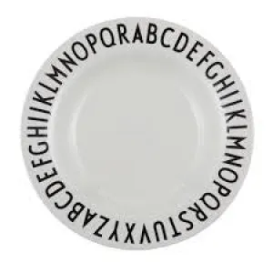 DESIGN LETTERS Melamine Deep Plate