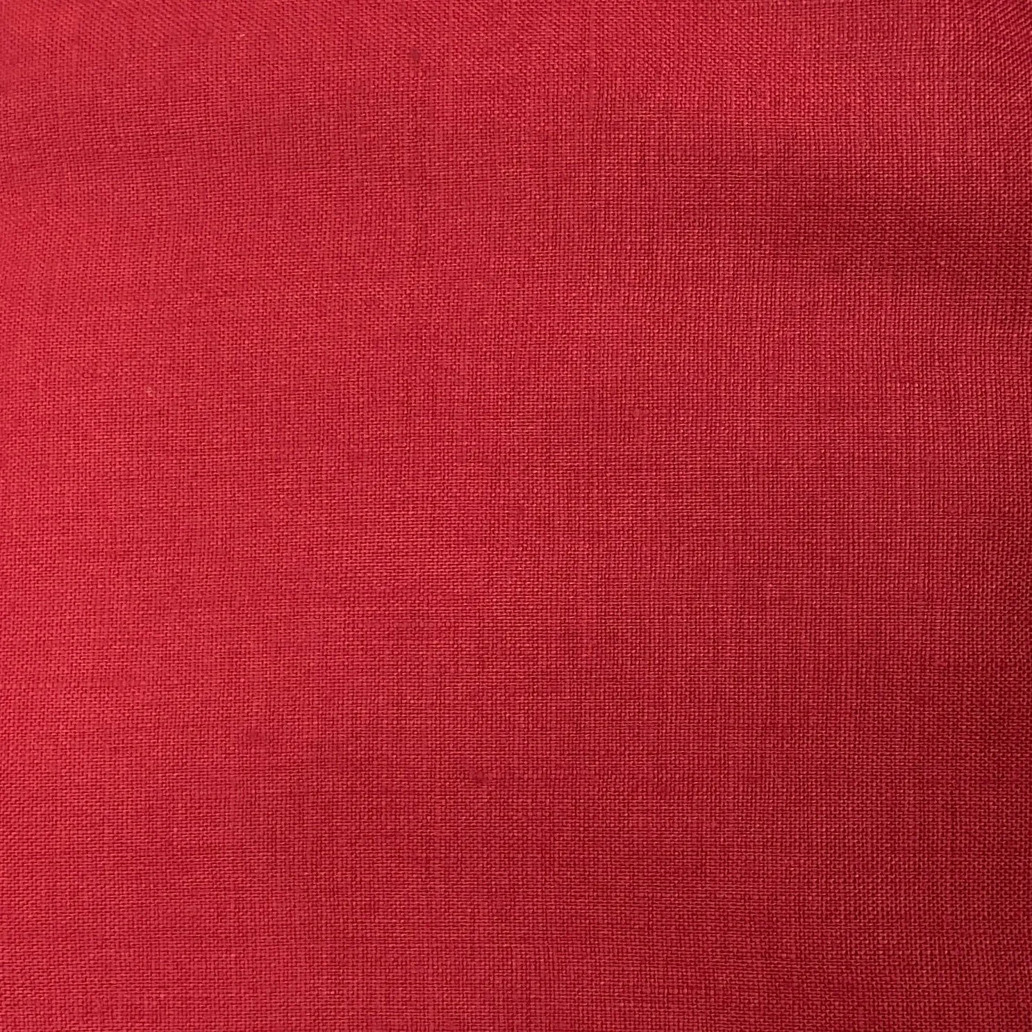 Driftwood Linen in Dark Red