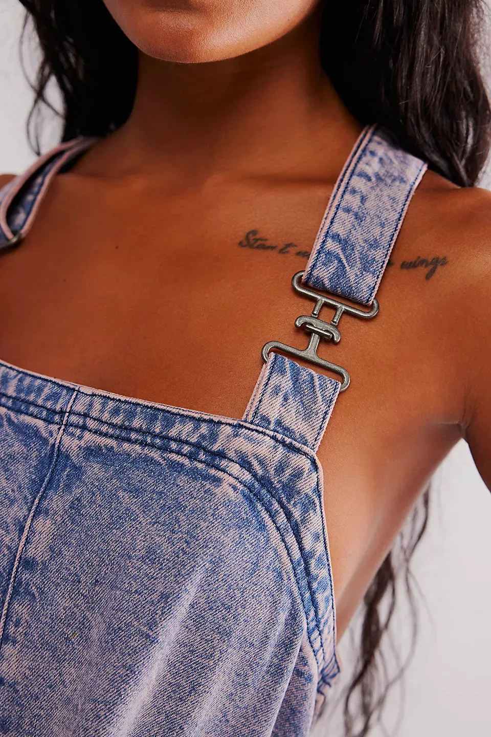 Free People We The Free Overall Smock Mini Top - Pinkdreamswash