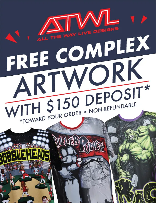 Full Dye Complex Design Fee