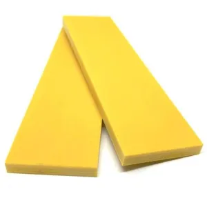 G10 Knife Handle Scales- MELLOW YELLOW