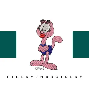 Garfield 44 - Embroidery Design