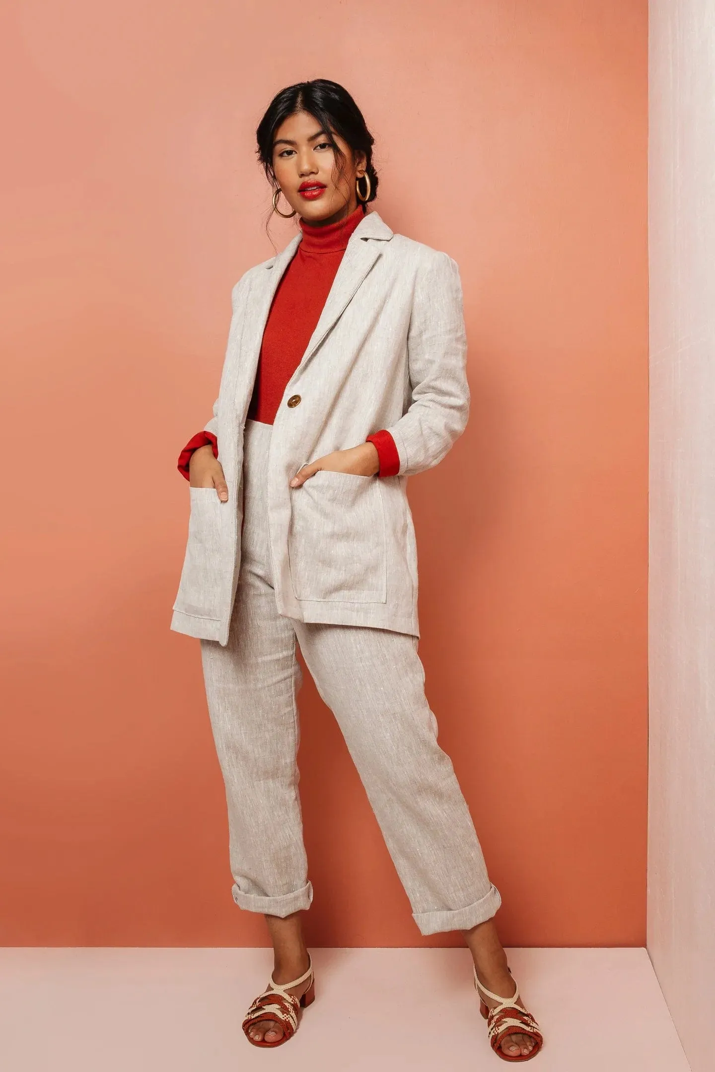 Heather Blazer - Friday Pattern Company - Sizes XS-7X