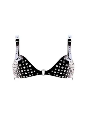 Hendrix Leather Bra
