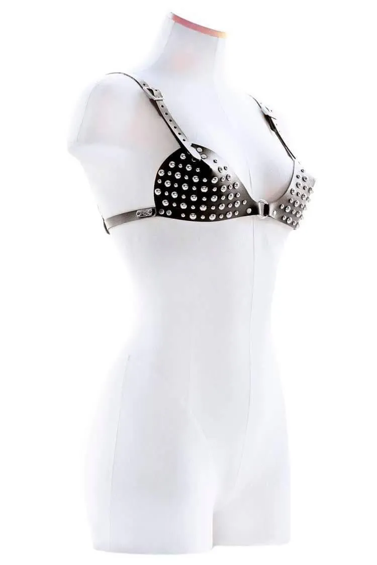 Hendrix Leather Bra