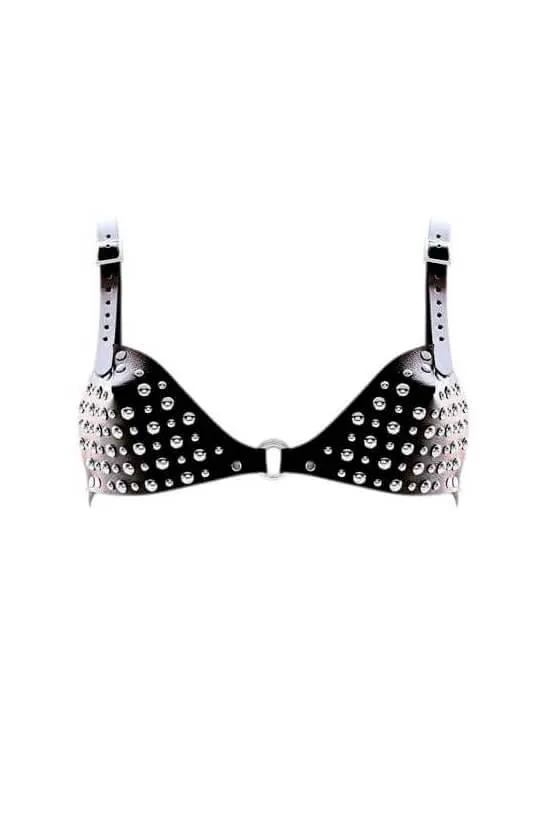 Hendrix Leather Bra