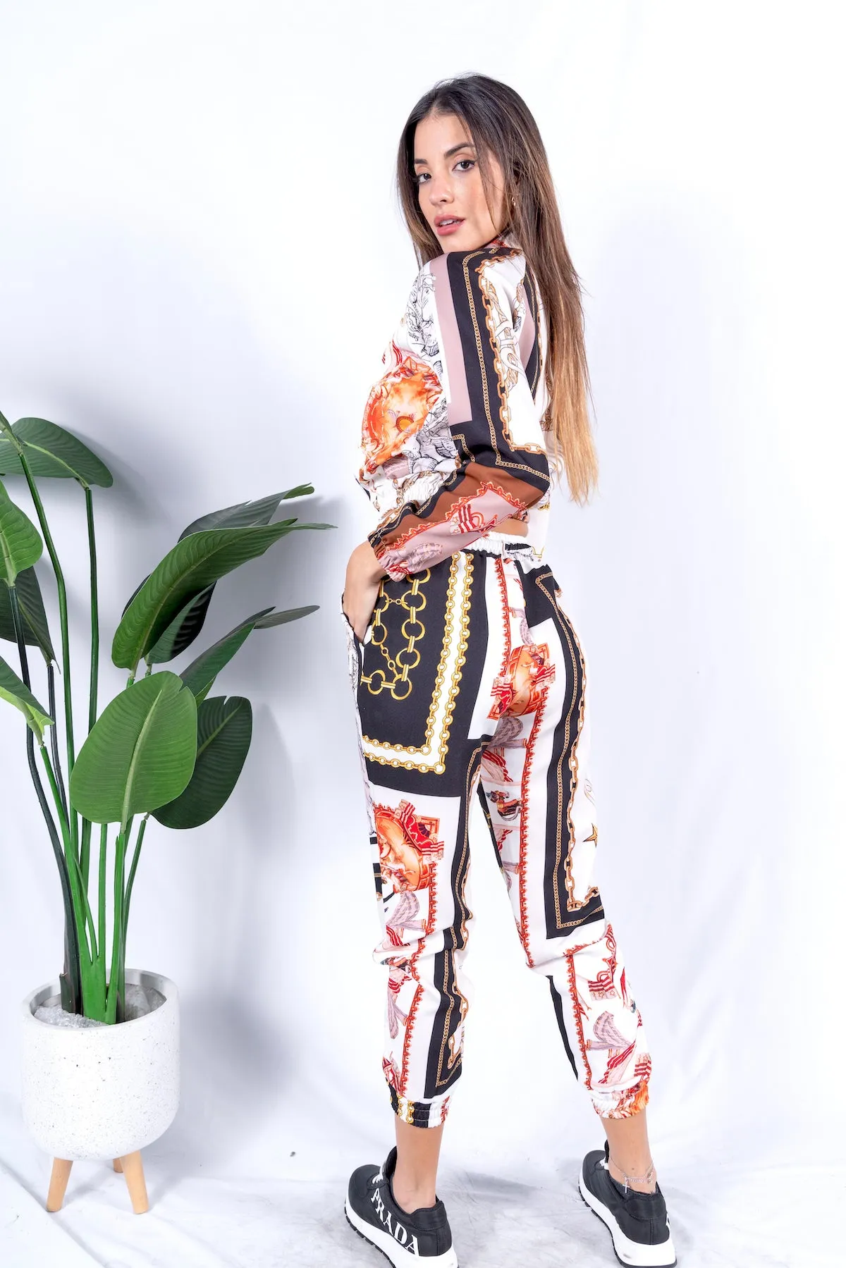 I TOO Abstract VSC Print Sport Set