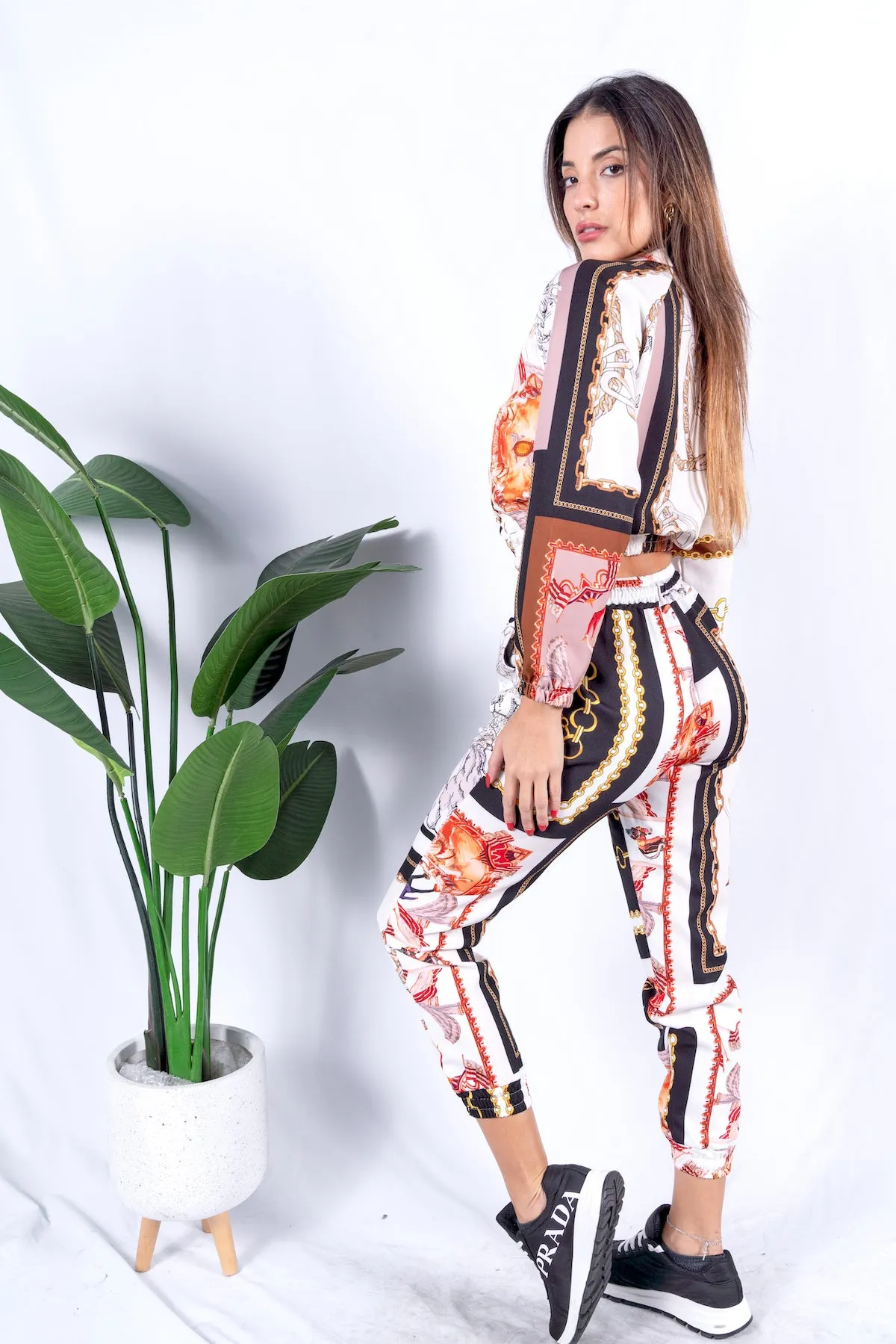 I TOO Abstract VSC Print Sport Set