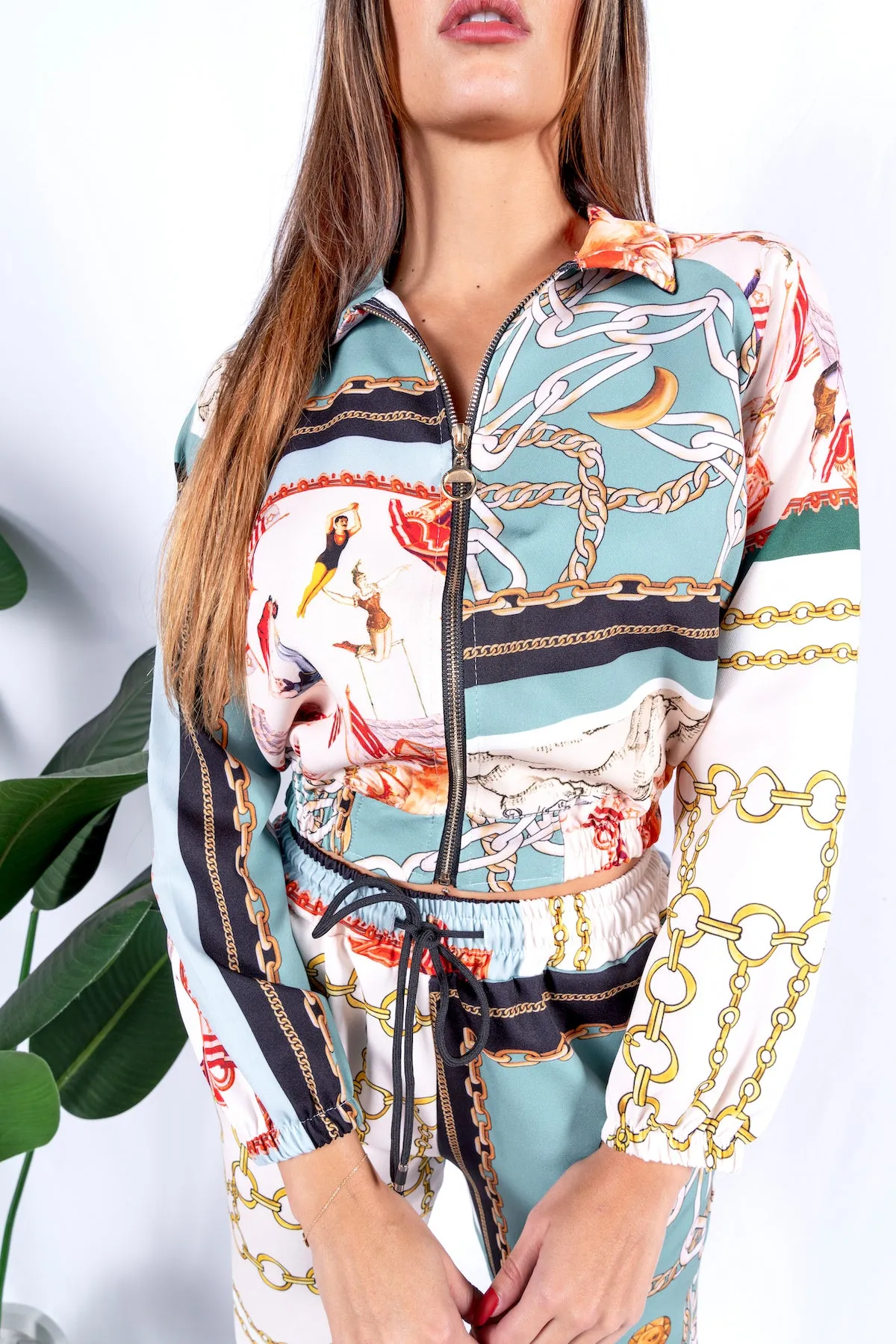 I TOO Abstract VSC Print Sport Set