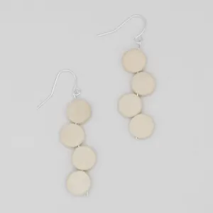 Elegant Ivory Eva Dangle Earrings for a Stunning Look