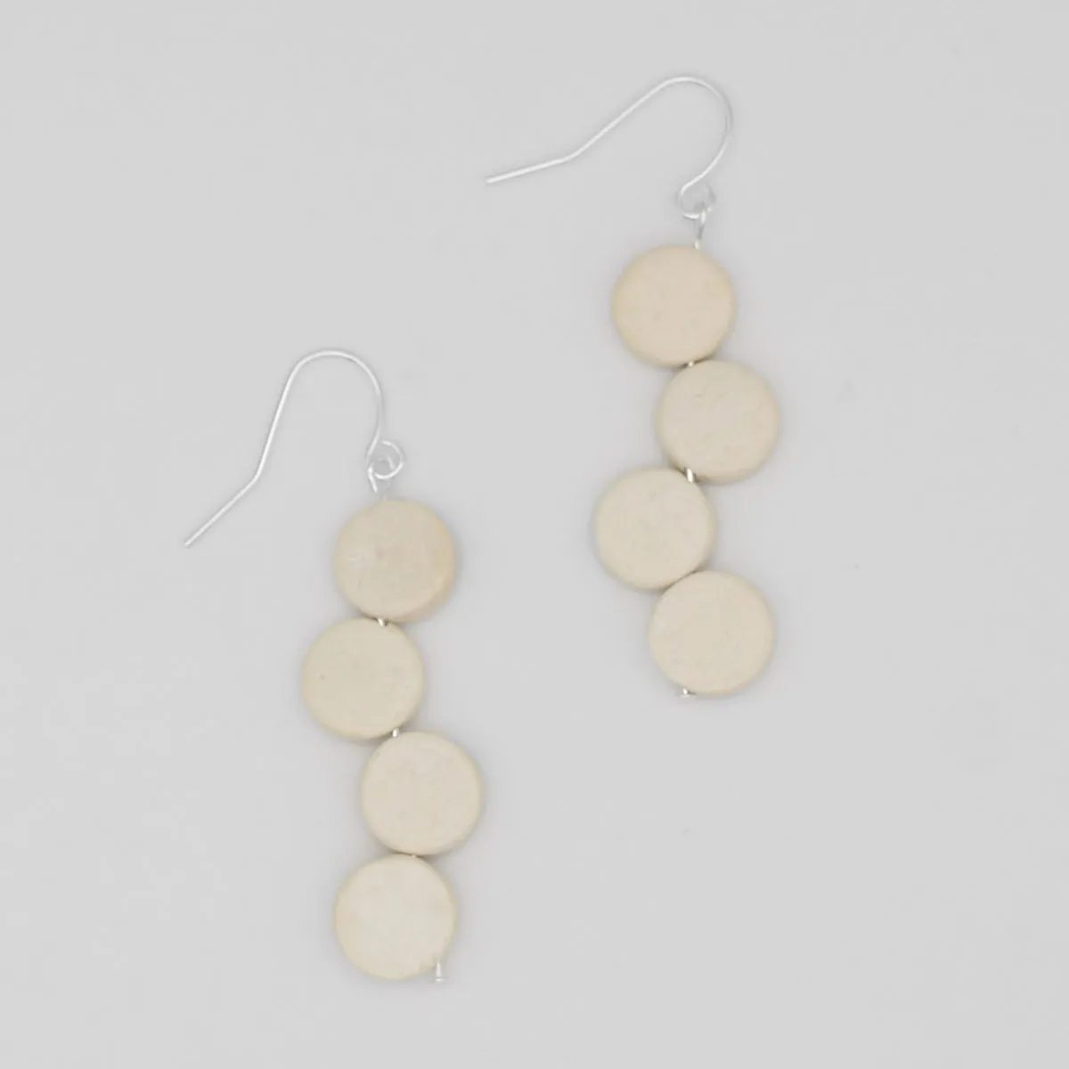 Elegant Ivory Eva Dangle Earrings for a Stunning Look