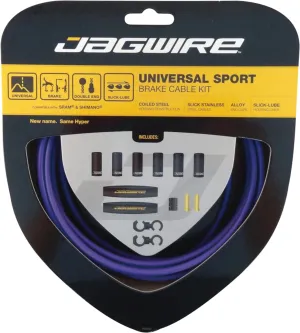Jagwire Universal Sport Brake Cable (Purple)