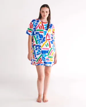 Kip & Co x Ken Done Little Tackers Organic Cotton Oversize T-shirt Nightie