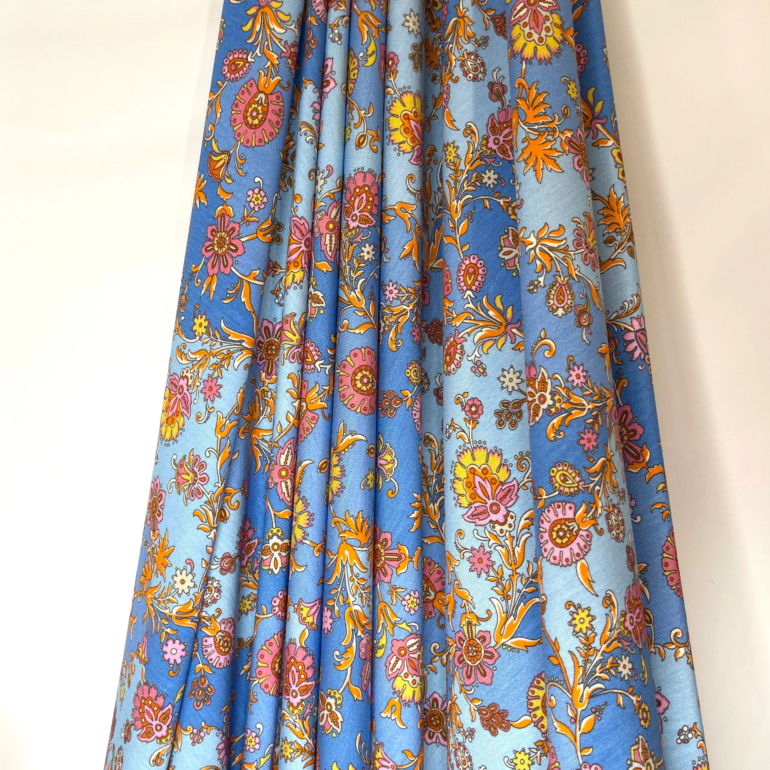 LIBERTY Honour Castle Modal Jersey Blue
