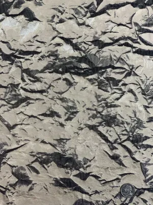 Marble Beige /Grey Blended Silk Novelties SMH-84 Fabric