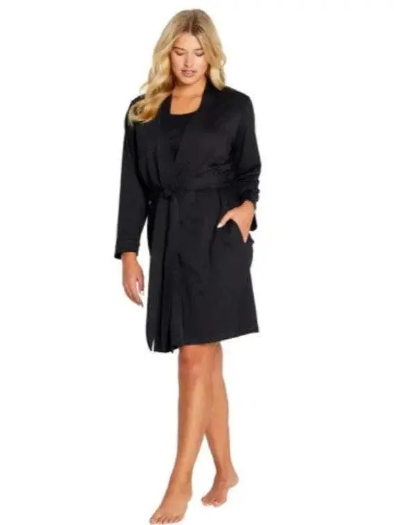 Marelle Black Maria Short Robe
