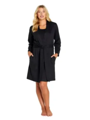 Marelle Black Maria Short Robe