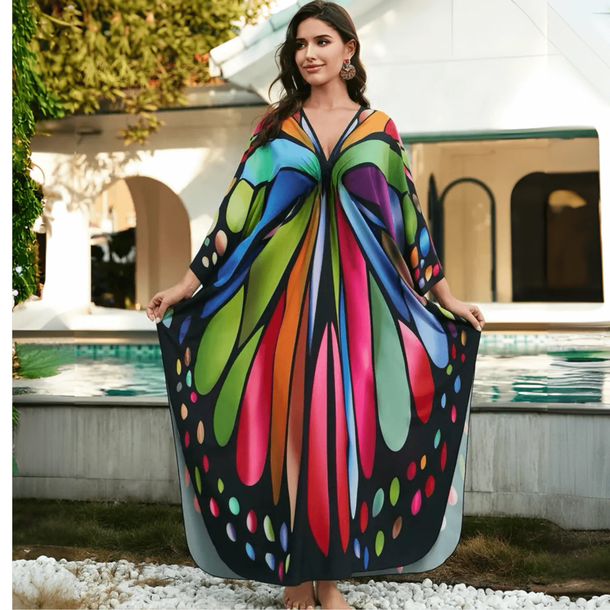 Mia Ocean of colours Kaftan