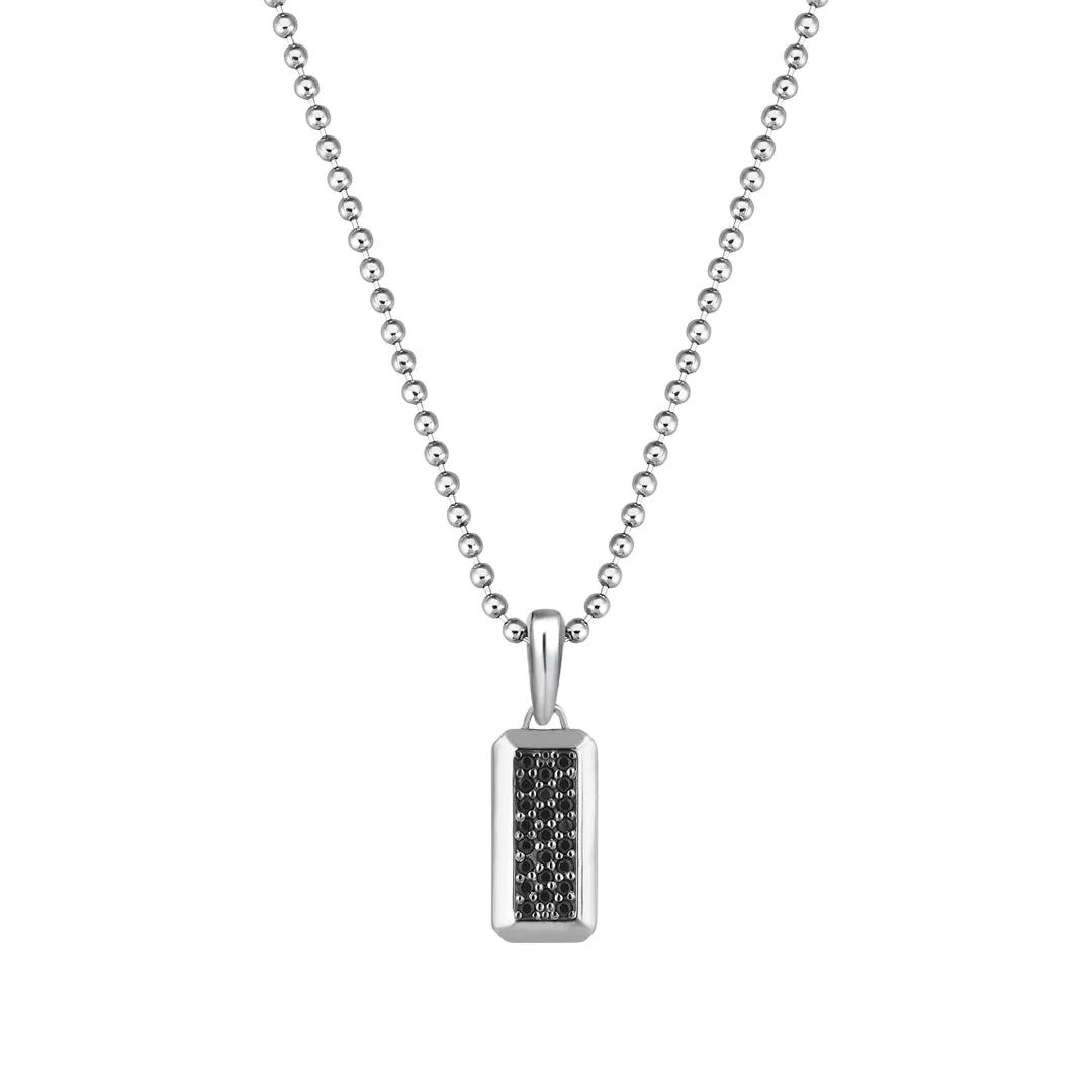 Minimal Tag Pendant in Gold