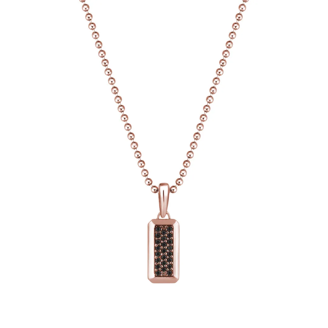 Minimal Tag Pendant in Gold