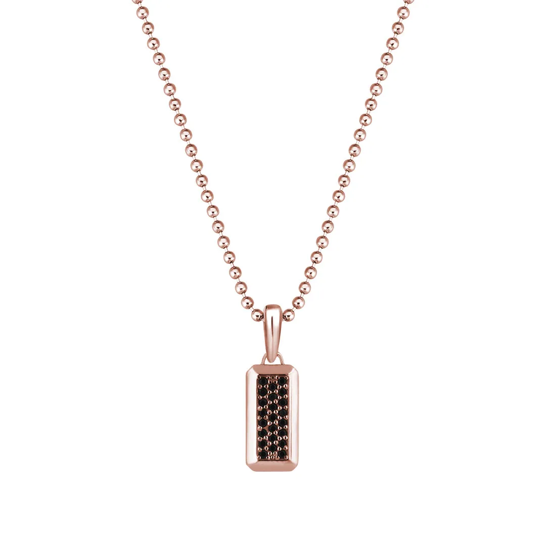 Minimal Tag Pendant in Gold