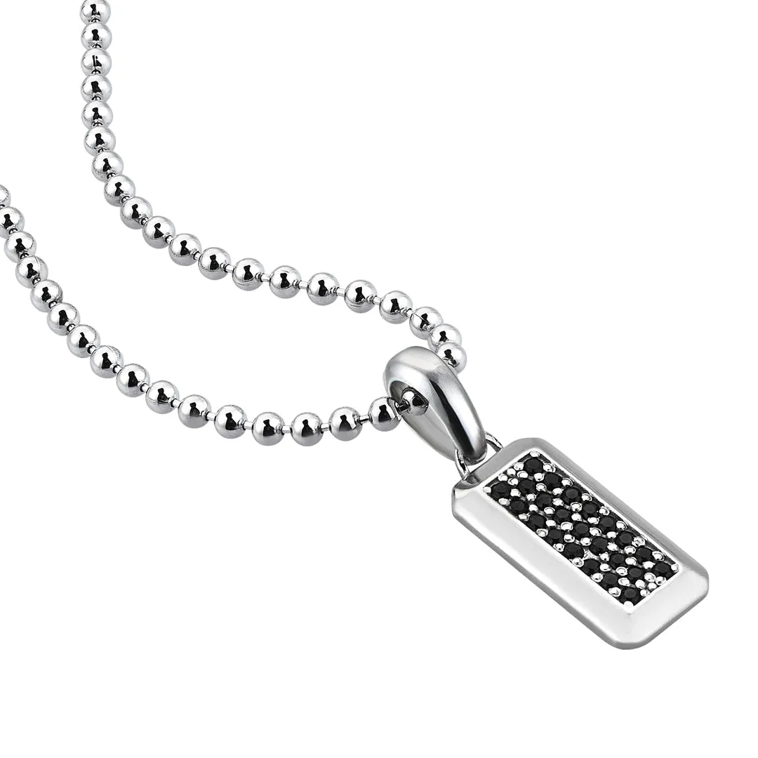 Minimal Tag Pendant in Gold