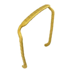 Mustard Wrapped Headband