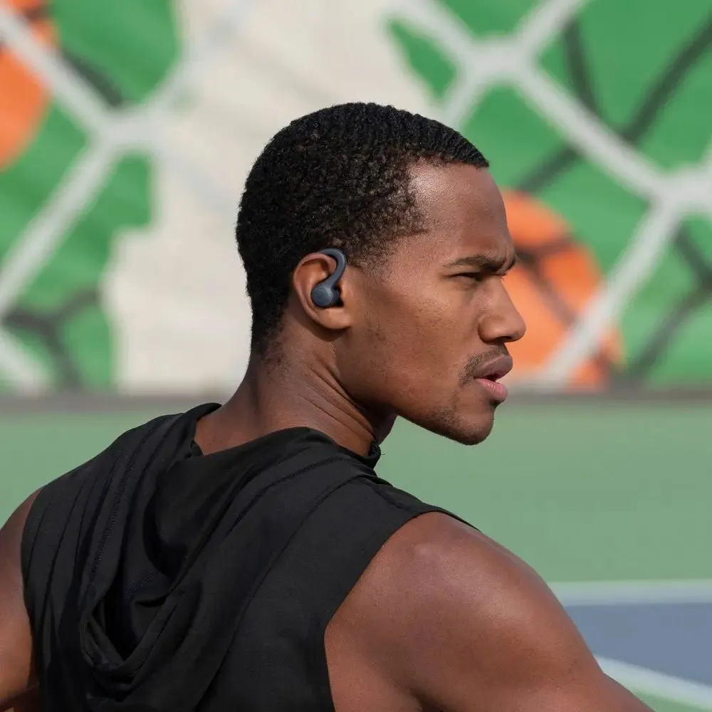 New - JLab Go Air Sport True Wireless Bluetooth Headphones - Gray