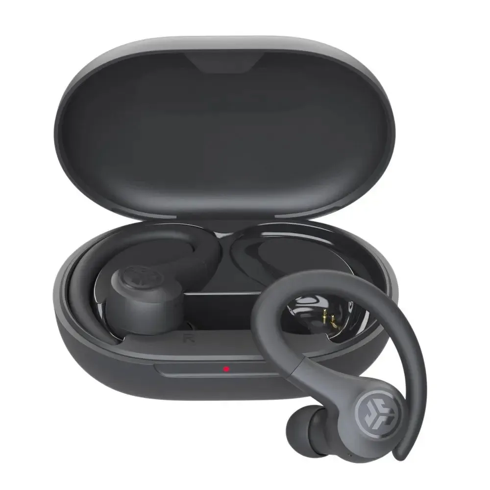 New - JLab Go Air Sport True Wireless Bluetooth Headphones - Gray