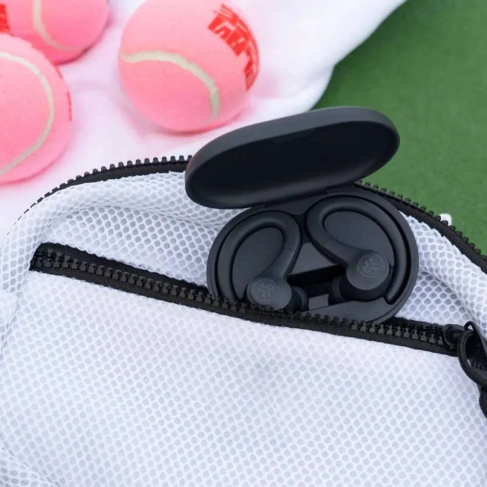 New - JLab Go Air Sport True Wireless Bluetooth Headphones - Gray