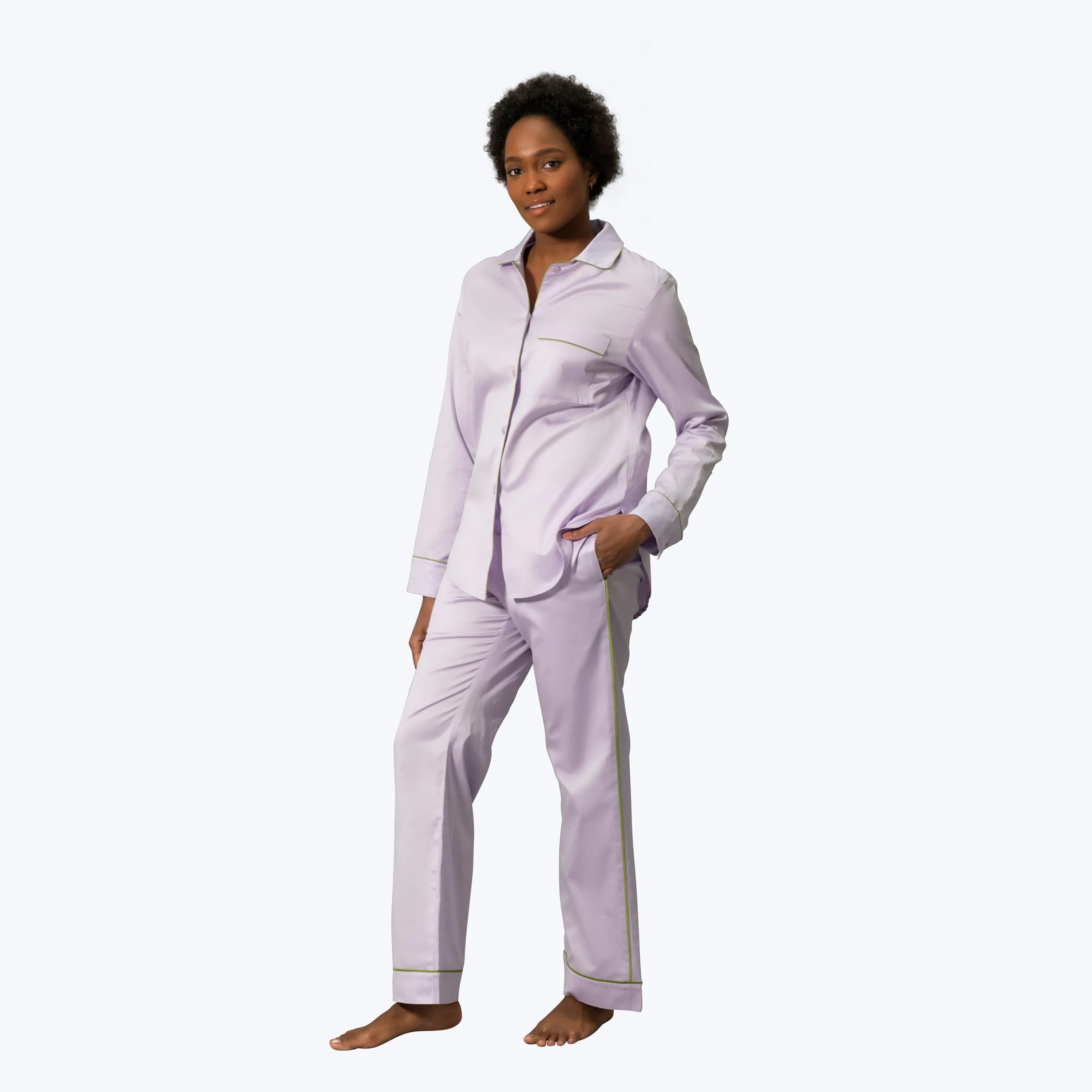 Nocturne Sateen Pajama Set