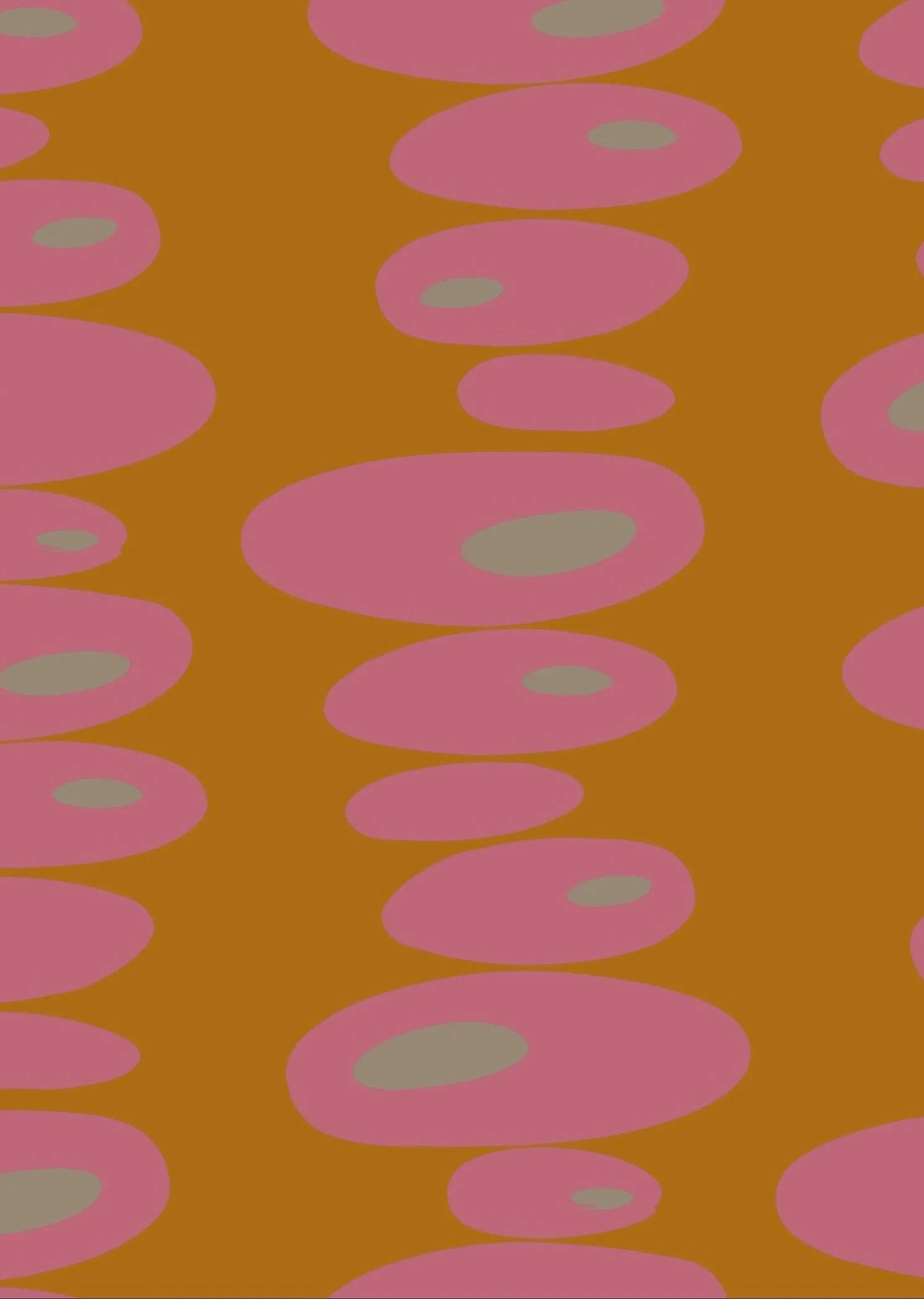 Pebbles Wallpaper - Marigold