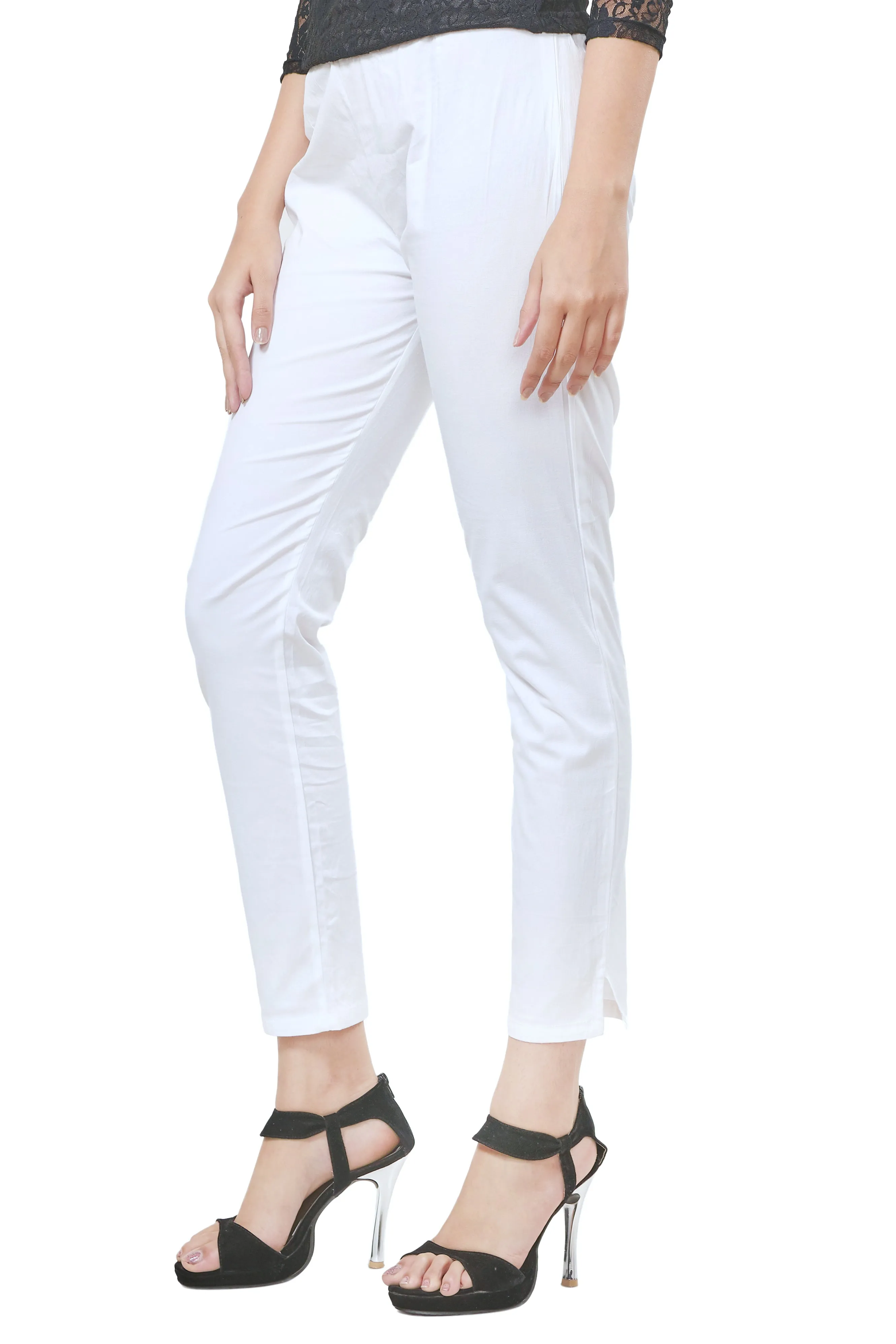 Pencil Pants (White)