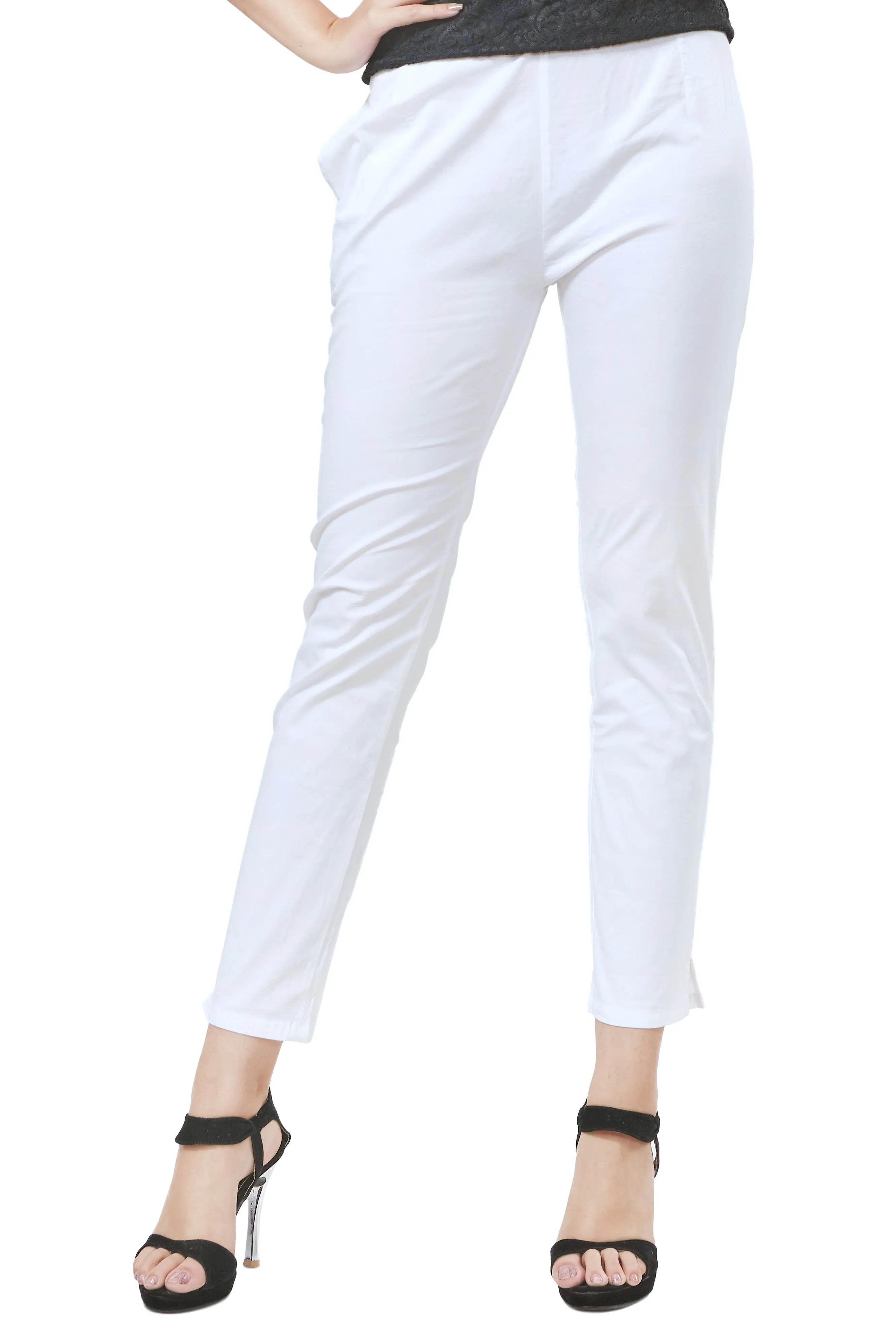 Pencil Pants (White)
