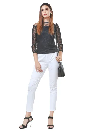 Pencil Pants (White)