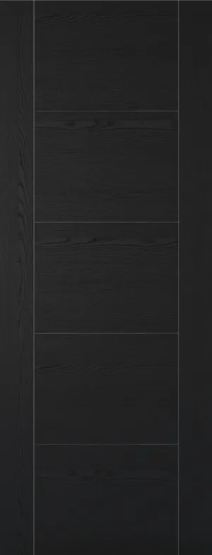 Pre-Assembled Black Ash Laminated Pre-finished Vancouver 5P Door Set