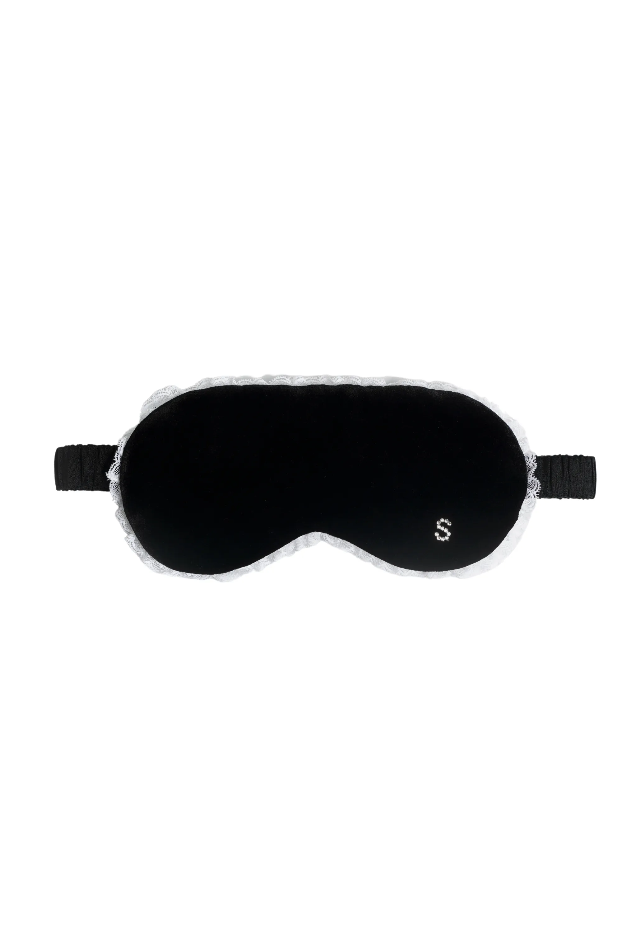 Renaissance Collection Lace Velvet Eye Mask